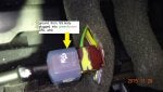 08 GROUND WIRE FROM BODY PLUGGED INTO DRL'S  GreenBrown Wire .JPG